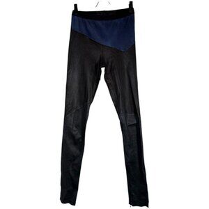 Neil Barrett Made in Italy Leather Leggings size XS